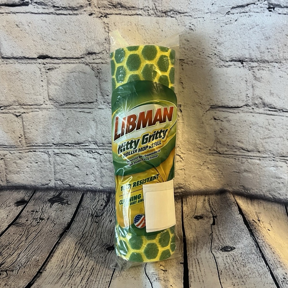 Libman Nitty Gritty Roller Mop Refill Tear Resistant‎ NEW